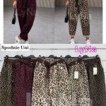 Spodnie Damskie włoskie _size uni _paczka 6szt_mix kolor 2215801