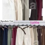 Spodnie Damskie włoskie _size uni _paczka 6szt_mix kolor 2215804