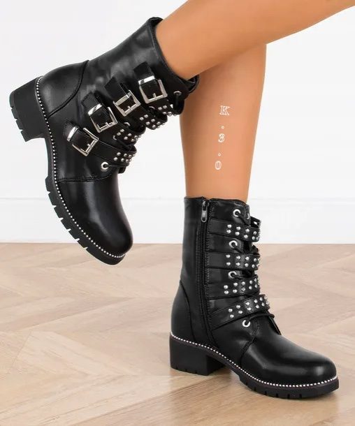 Buty Botki DAMSKIE (36-41_12par) 7543896