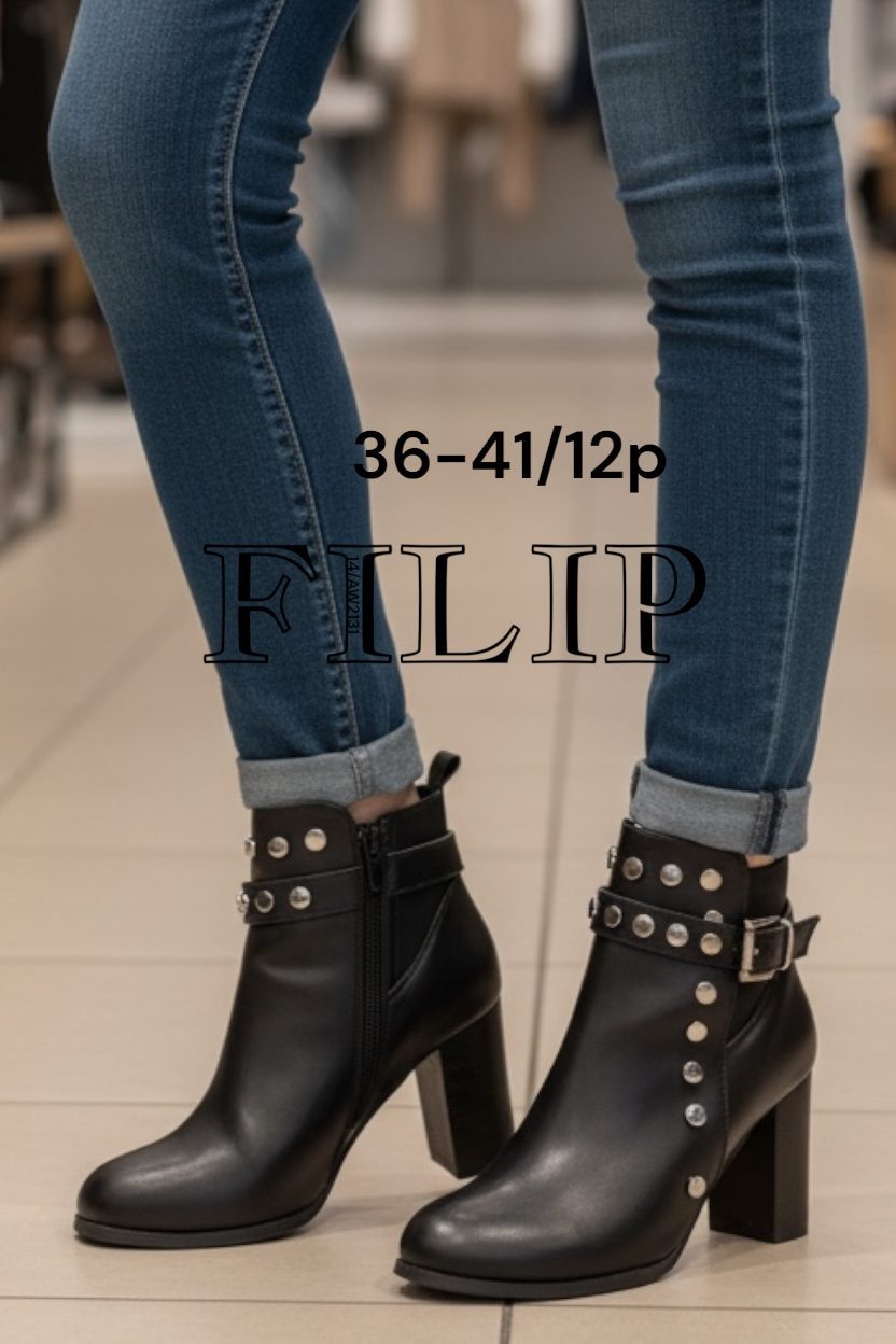 Buty Botki DAMSKIE (36-41_12par) 7543939