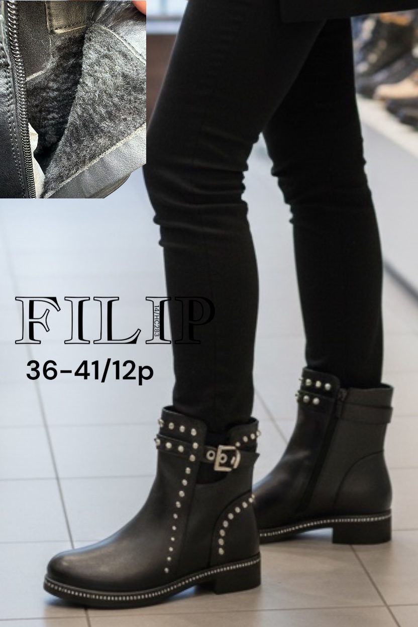 Buty Botki DAMSKIE (36-41_12par) 7543943