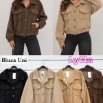 Bluzy Damskie włoskie _size uni _paczka 6szt_mix kolor 7544051