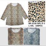 Bluzki Damskie Polskie_ size l-4xl_ paczka 12szt mix kolor 3853349