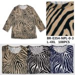 Bluzki Damskie Polskie_ size l-4xl_ paczka 12szt mix kolor 3853350