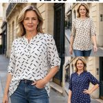 Bluzki Damskie Polskie_ size m-4xl_ paczka 12szt mix kolor 3853355