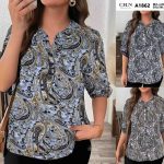 Bluzki Damskie Polskie_ size m-4xl_ paczka 12szt mix kolor 3853358