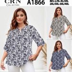 Bluzki Damskie Polskie_ size m-4xl_ paczka 12szt mix kolor 3853364