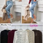 Bluzki Damskie włoskie _size uni _paczka 6szt_mix kolor 3853379