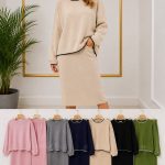 Komplety Damskie  _size s-xl _paczka 10szt_mix kolor 3853406