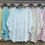 Bluzki Damskie Włoskie _size uni _paczka 6szt_mix kolor 3853617