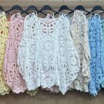 Bluzki Damskie Włoskie _size uni _paczka 6szt_mix kolor 3853622