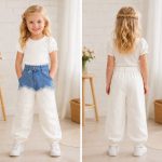 Spodnie DZIECIĘCA size 4-14 lat_ paczka 6szt _1 kolor 5915773