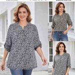 Bluzki Damskie Polskie_ size m-3xl_ paczka 12szt mix kolor 8350737
