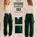 Spodnie DZIECIĘCA size 6-16 lat_ paczka 6szt _1 kolor 8317786