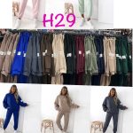 Komplety Damskie Włoskie_ size uni _paczka 6szt_mix kolor 8317808