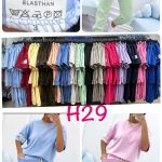 Komplety Damskie Włoskie_ size uni _paczka 6szt_mix kolor 8317810