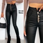Spodnie skórzane Damskie _ size 34-42 _paczka 10szt_ 8317846
