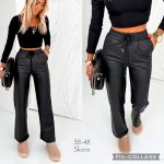Spodnie skórzane Damskie _ size 34-42 _paczka 10szt_ 8317853