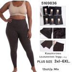 Legginsy/Getry Damskie _ size 3-6xl _paczka 12szt_mix kolor 3252286