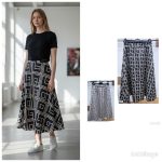 Spódnica długa Damskie Włoskie _size uni _paczka 6szt_mix kolor