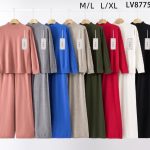 Komplety Damskie Włoskie _size m-xl _paczka 8szt_mix kolor