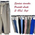 Spodnie damskie. Produkt włoski (S-2XL_ 5)