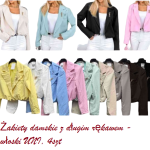 Żakiety damskie z długim rękawem. Produkt włoski (UNI_ 4) 6885957