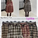 Spódnica długa Damskie Włoskie _size uni _paczka 6szt_mix kolor 6185499