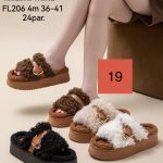 Buty Kapcie DAMSKIE (36-41_24par) 4300582