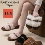Buty Kapcie DAMSKIE (36-41_24par) 4300583