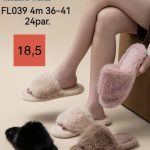 Buty Kapcie DAMSKIE (36-41_24par) 4300584