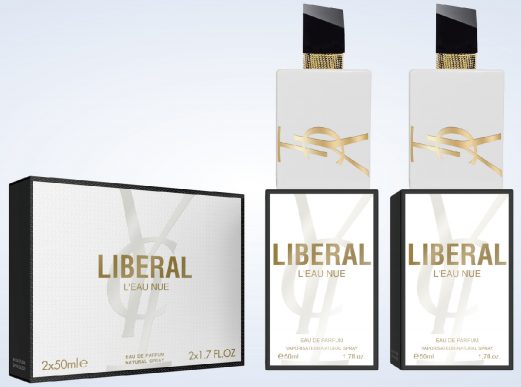 Zetaw perfumy 2x 50 ml Paczka 12szt 5585220