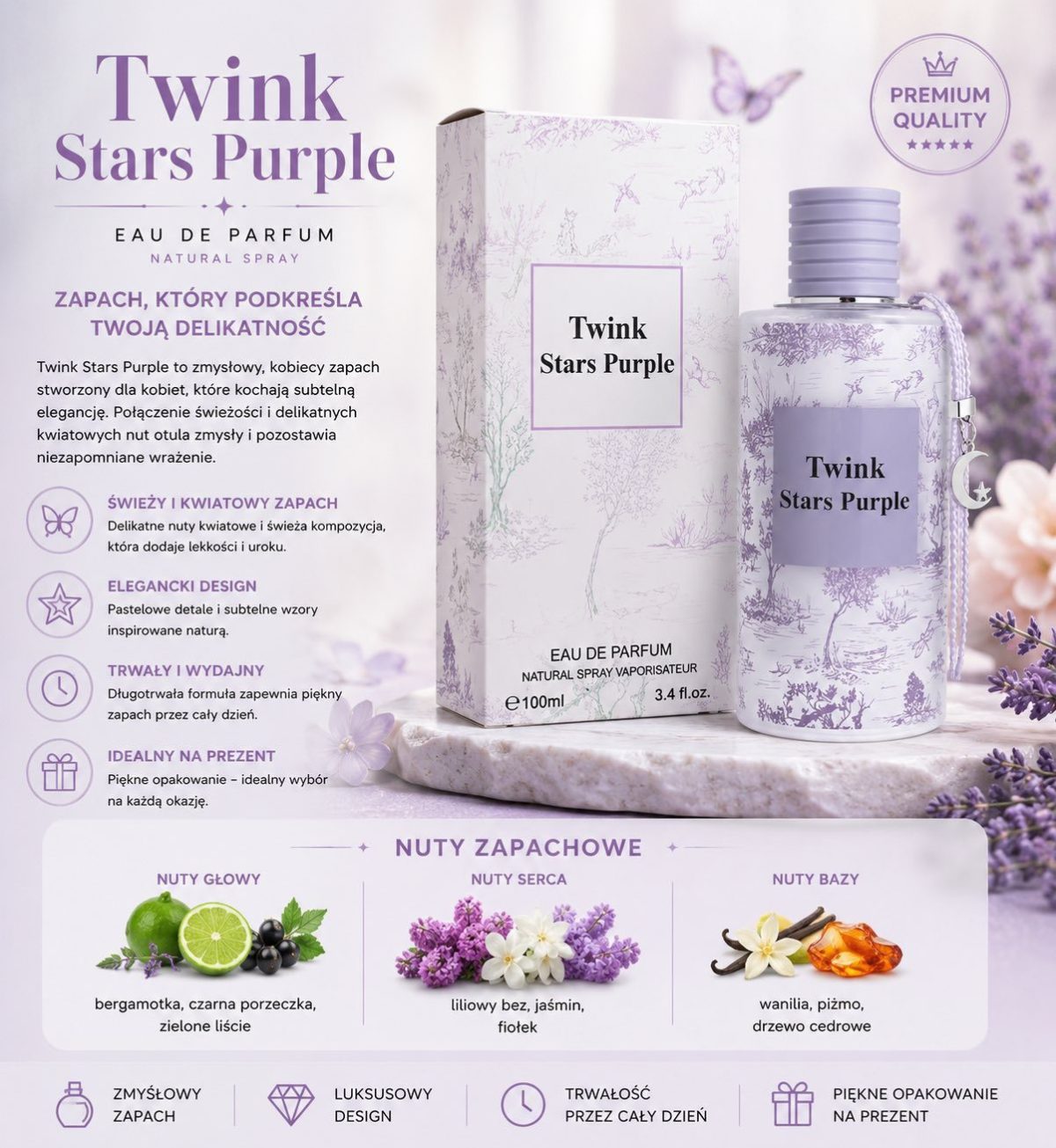 Perfumy 100ml Paczka 12szt 6172140