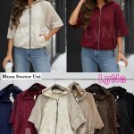 Bluzy Damskie Włoskie _size uni _paczka 6szt_mix kolor 7684976
