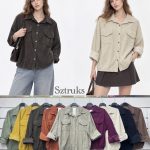 Koszule Damskie Włoskie _size uni _paczka 6szt_mix kolor 2212548