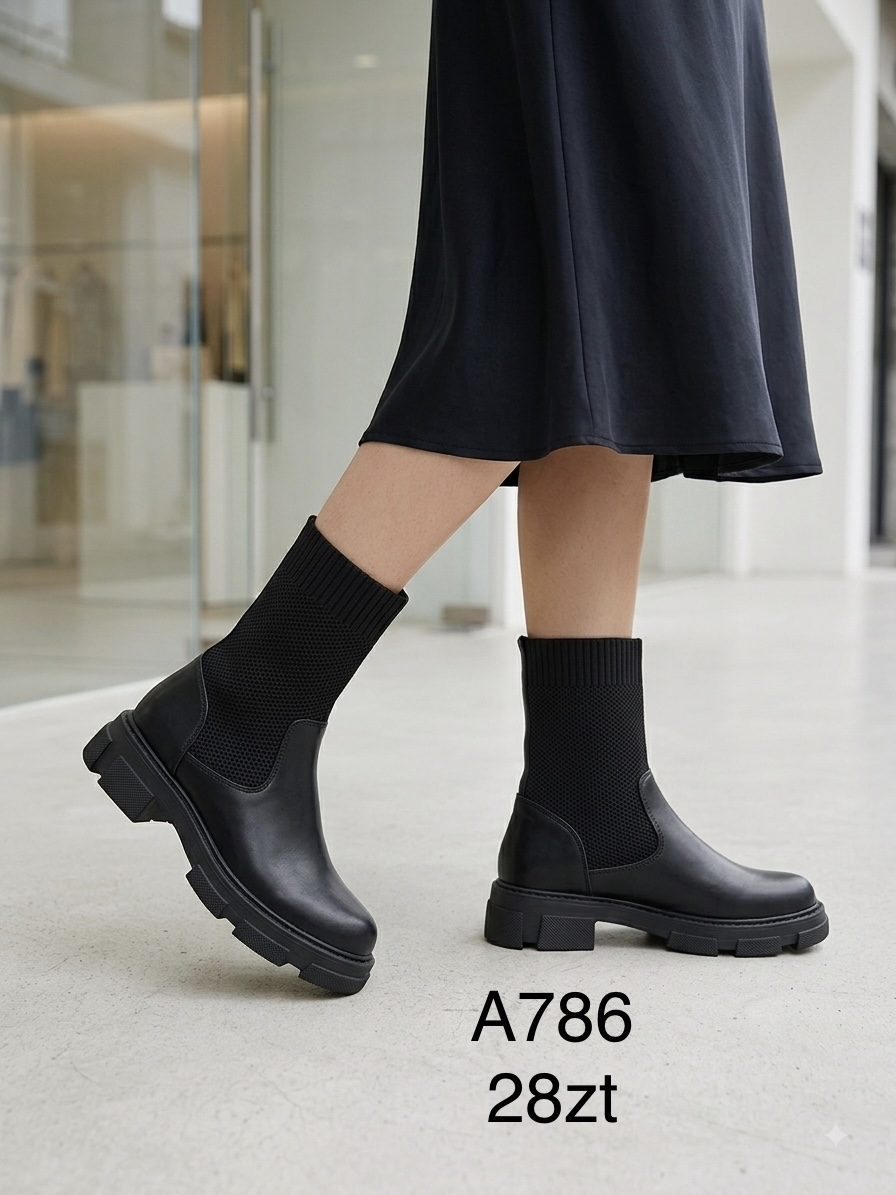 Buty Botki DAMSKIE (36-41_12par) 5620846