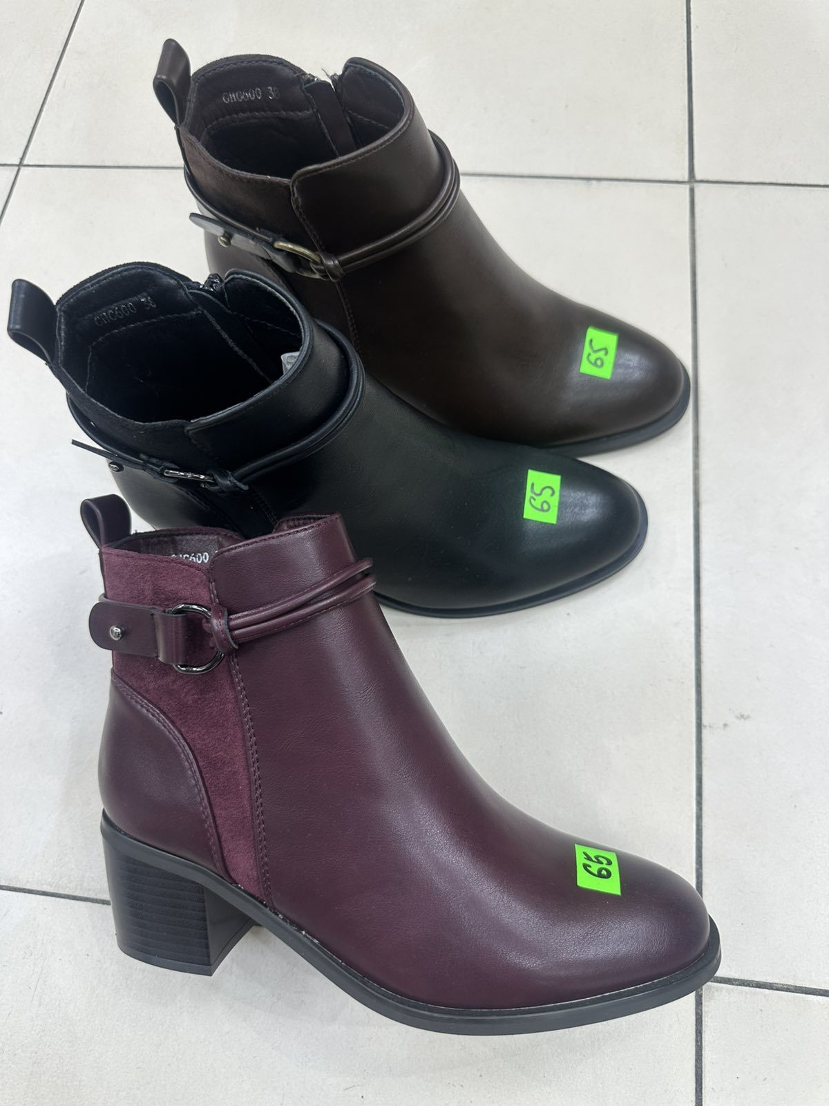 Buty Botki DAMSKIE (36-41_12par) 5620863