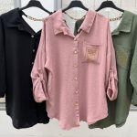 Koszule Damskie wloskie_ Size uni _paczka 6szt_mix kolor 8335667