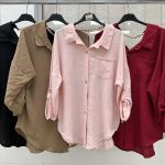 Koszule Damskie wloskie_ Size uni _paczka 6szt_mix kolor 8335670