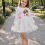 Sukienki DZIECIĘCA size 1-4 lat_ paczka 4szt _1 kolor 3059594
