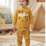 Komplety DZIECIĘCA size 9-24M_ paczka 4szt _1 kolor 3059599