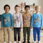 Bluzka DZIECIĘCA size 4-8 lat_ paczka 4szt _1 kolor 1849922