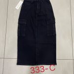 Spódnica długa Jeansowa Damskie _ size XS-XL _paczka 12szt_