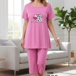 Piżamy DAMSKA TURECKA_size 38-42_paczka 12 szt_mixkolor