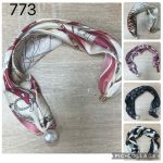 Szaliki Damskie_ paczka 12szt _mix kolor 7945906