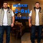 Kurtki MĘSKA_ size 2-6xl _paczka 5szt_1 kolor