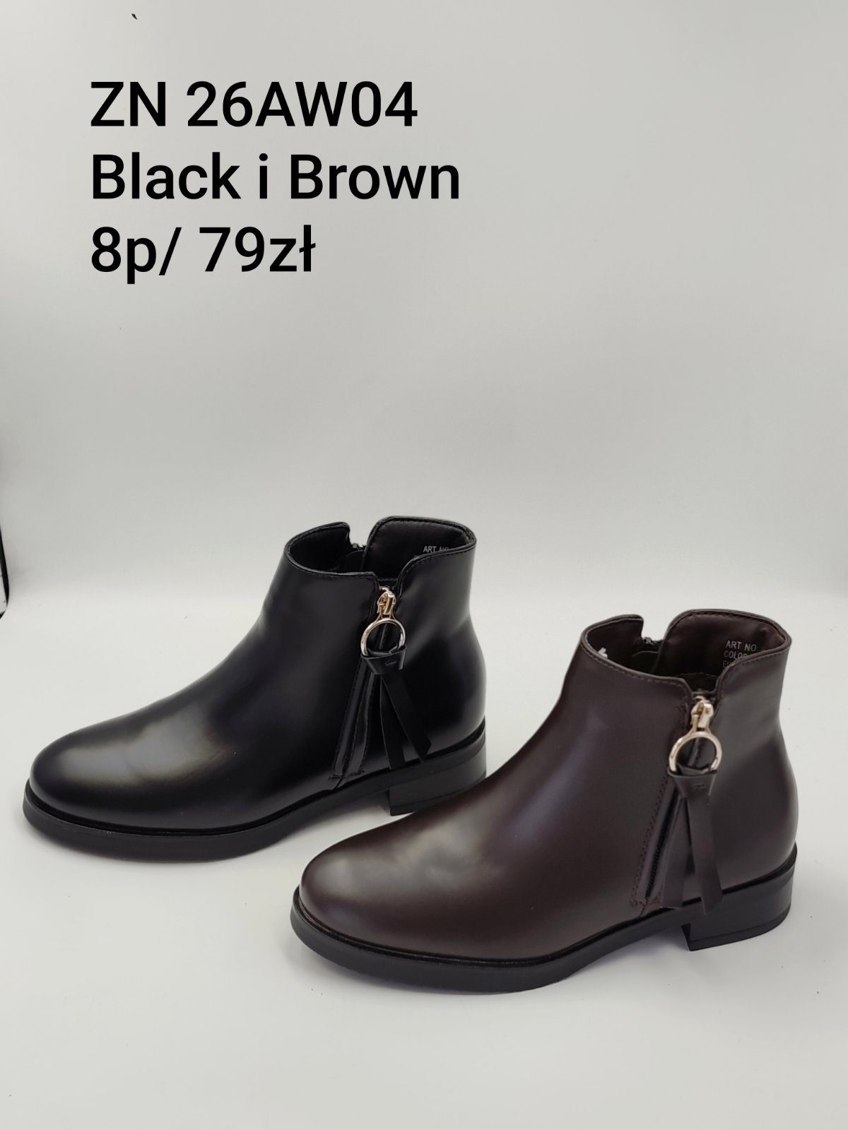 Buty Botki DAMSKIE (36-41_8par) 9984027