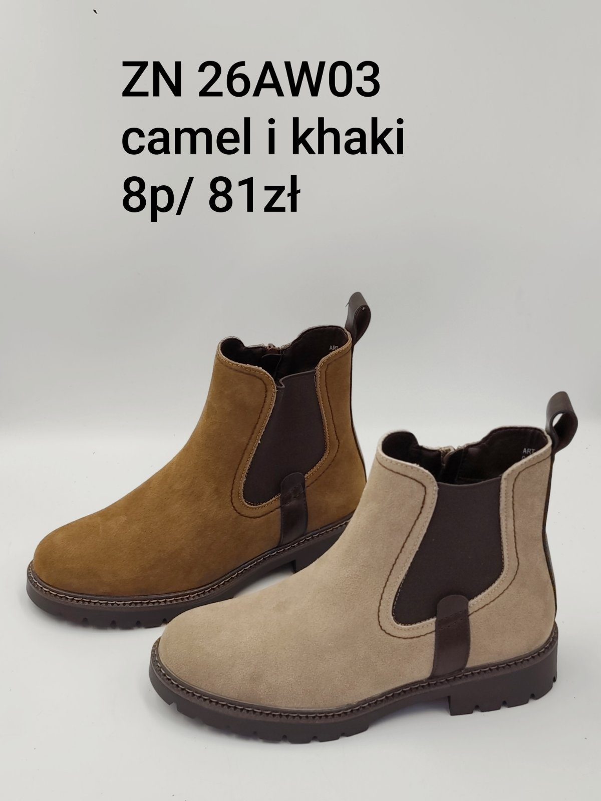 Buty Botki DAMSKIE (36-41_8par) 9984028