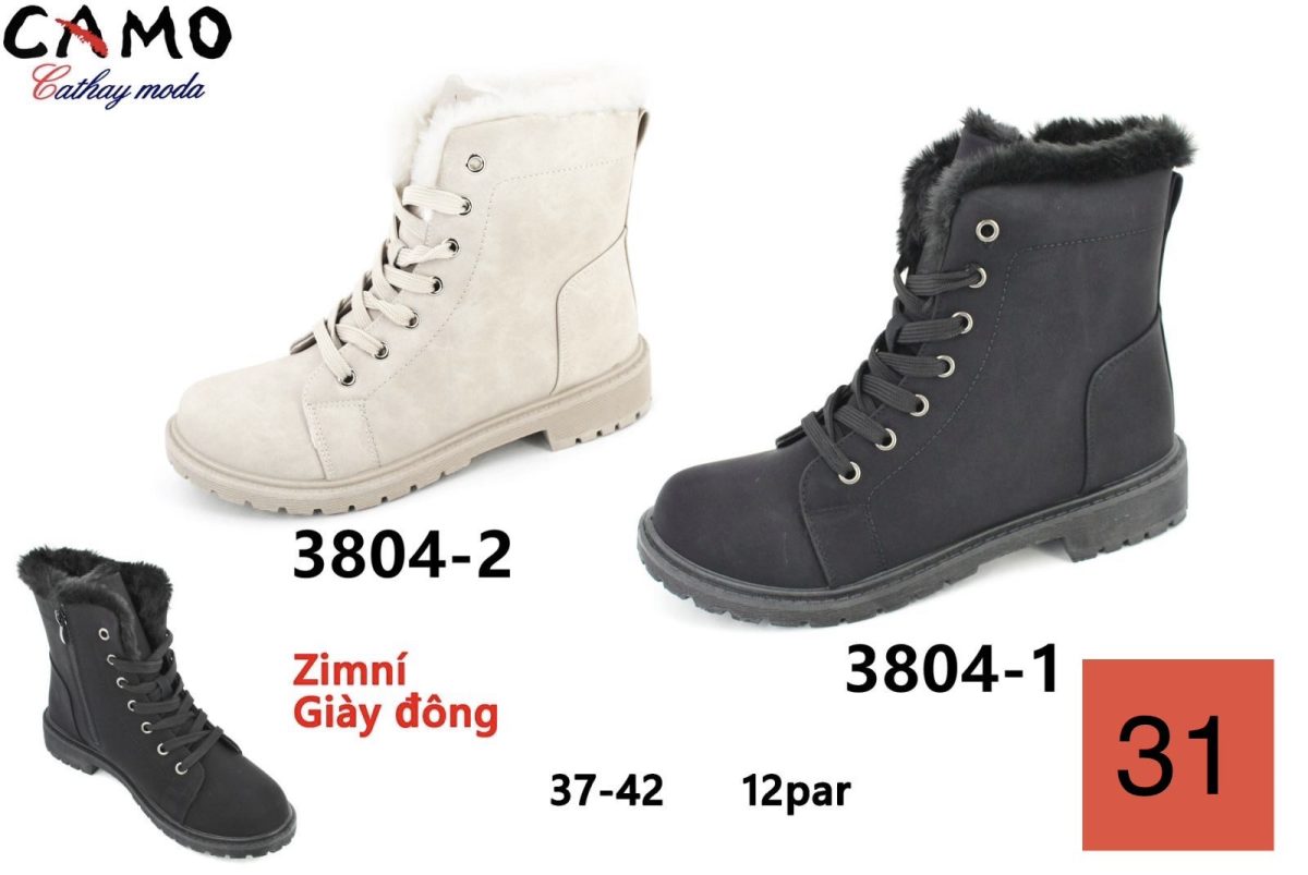 Buty Botki DAMSKIE (37-42_12par) 9984035