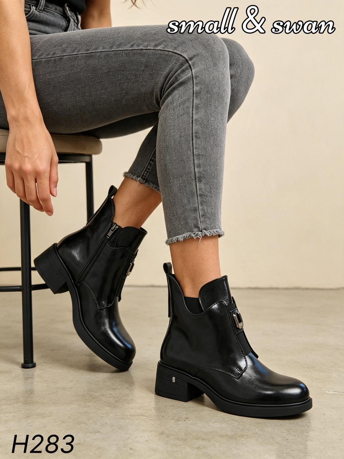 Buty Botki DAMSKIE (36-41_12par) 9984057